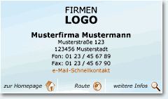 Beispiel-Visitenkarte